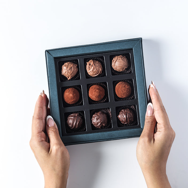 Dark Truffle - Box of 9pc