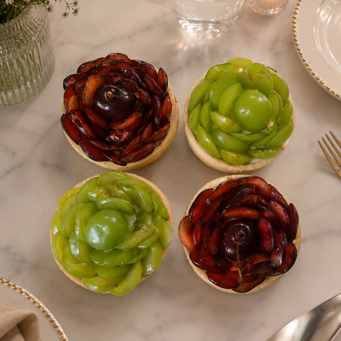Box of 4 Fruit Tarts